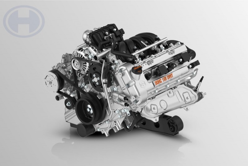 Máy 1.6L EFI, van biến thiên kép
